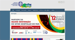 Desktop Screenshot of fbah.org.br